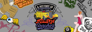 History of Vehicle Graphics Infographic